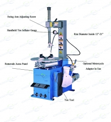 swing arm tire changer T500